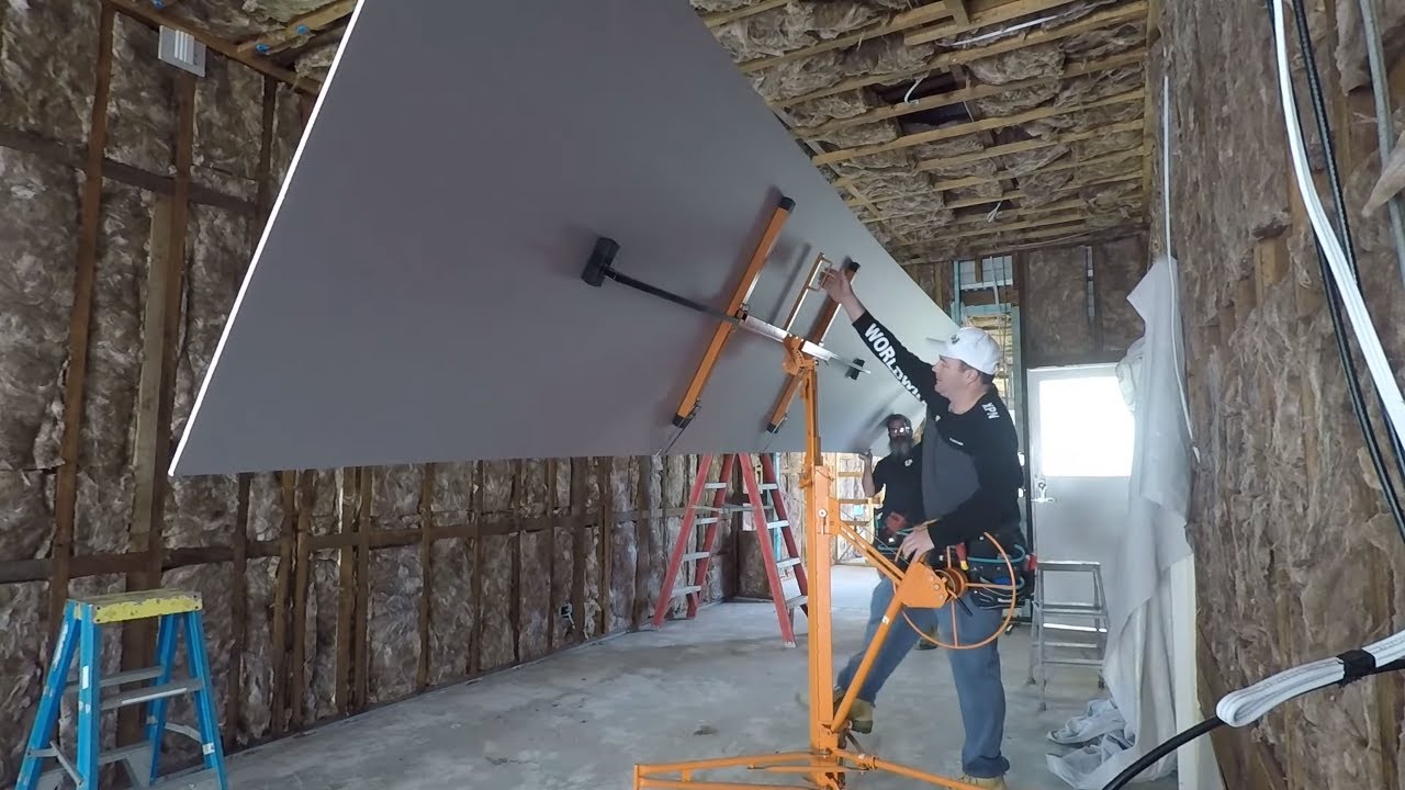 Drywall & Plasterboard Panel Hoist Sheet Lifter