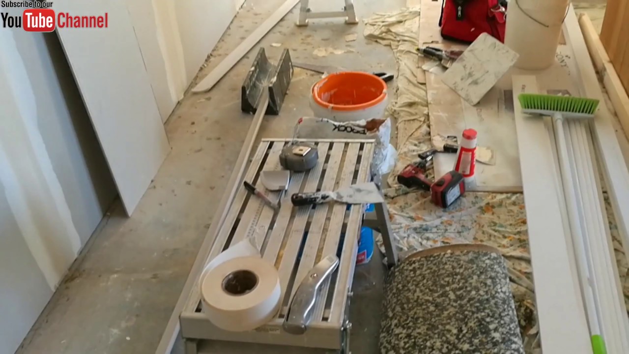 How to Stick Drywall Plasterboard to Brick & Masonry Walls