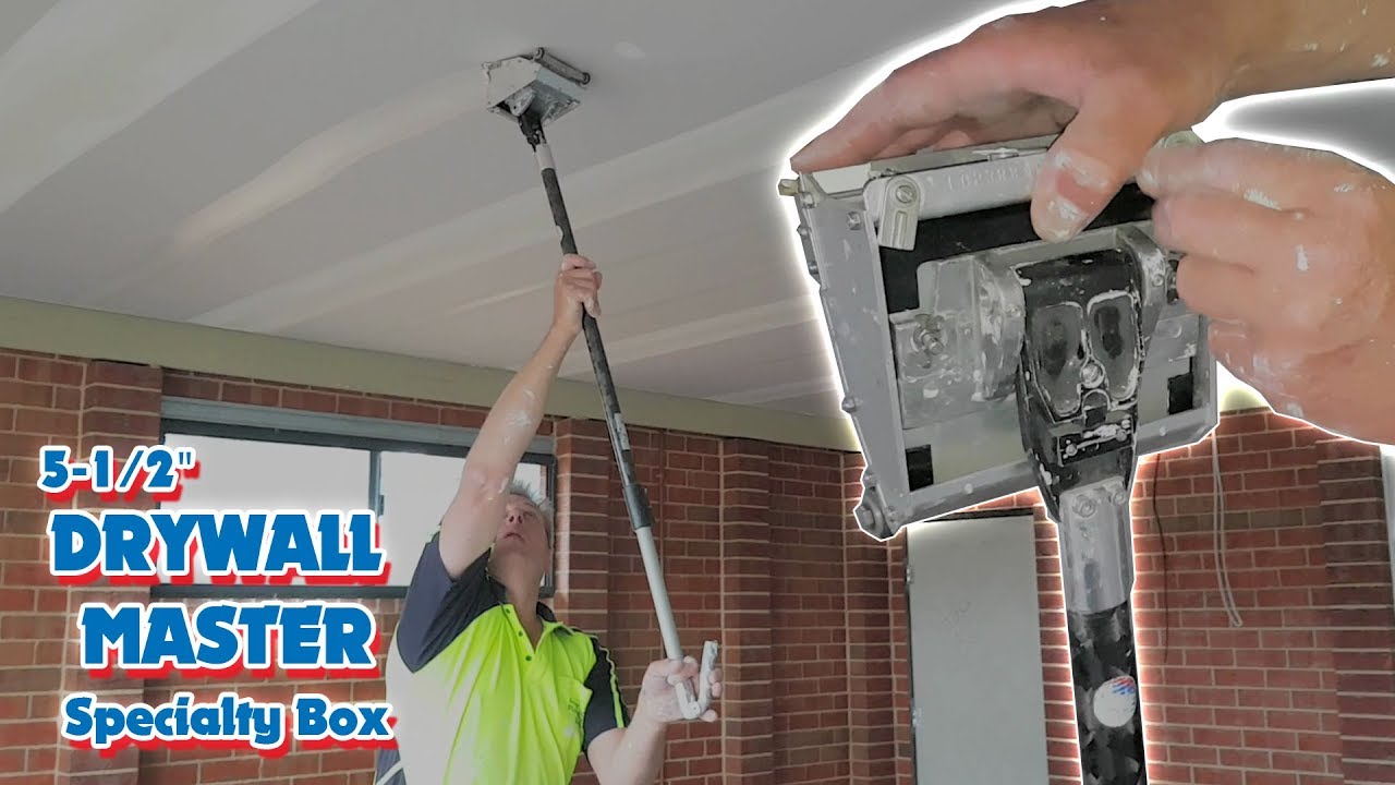 Drywall Master 5-1/2″ Specialty Drywall Finishing Flat Box