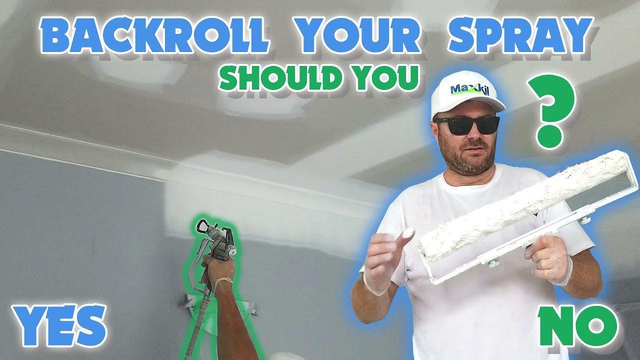 Spraying Drywall Using my Wagner Airless Paint Sprayer