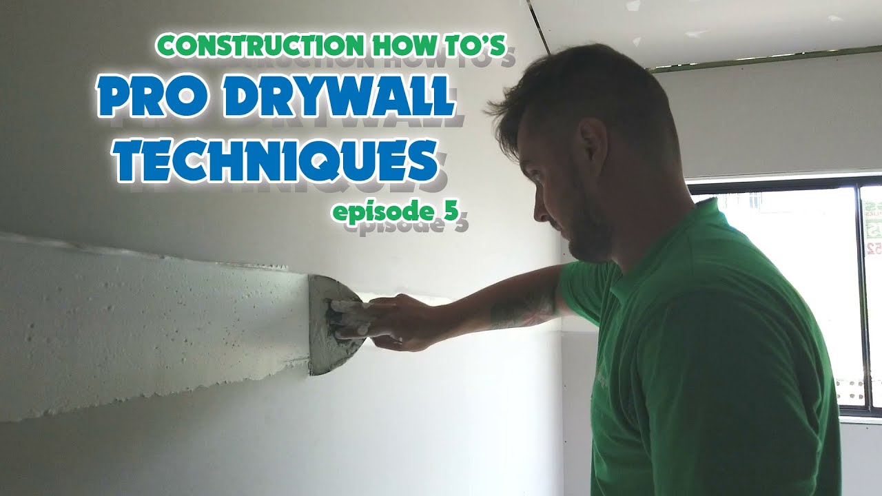 Drywall Crew Taping Ceilings & Walls Fast