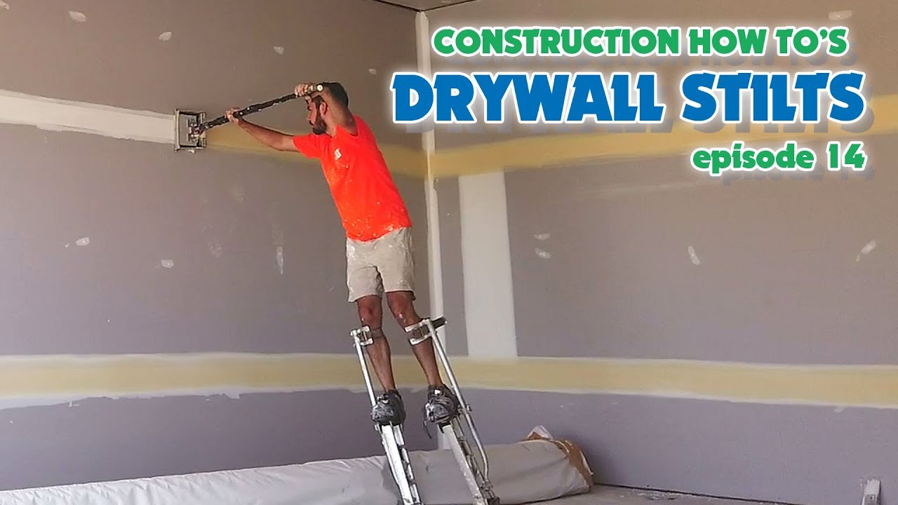 How to Master Running the Drywall Flat Box on Stilts