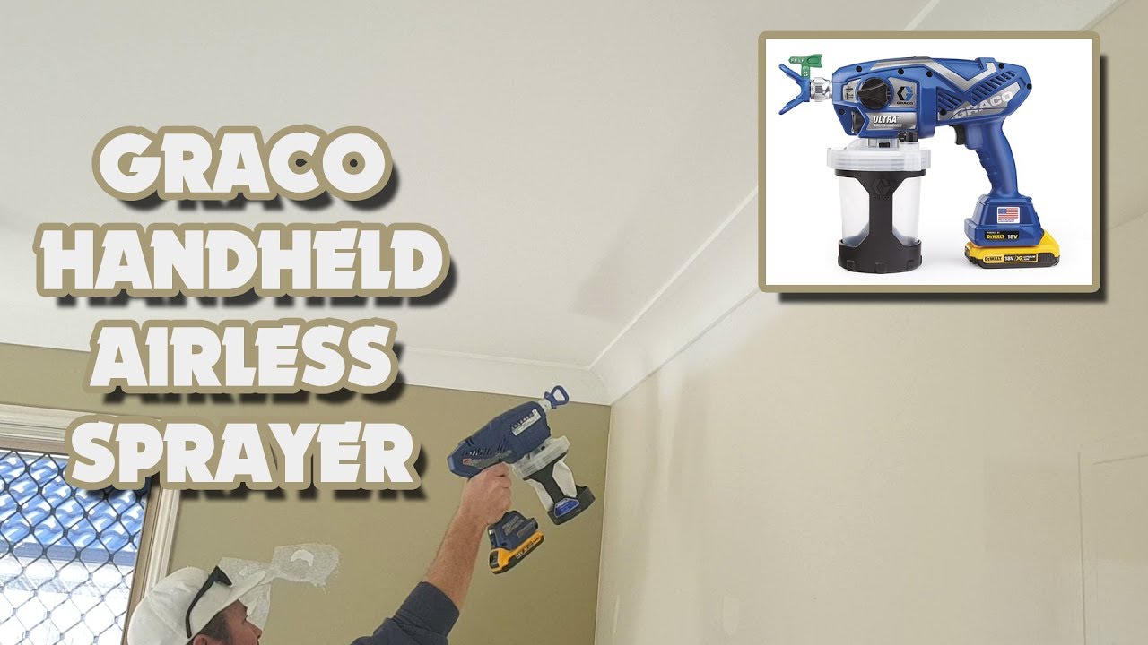 How to Paint FAST with a Graco Ultra Handheld Airless Spray Gun