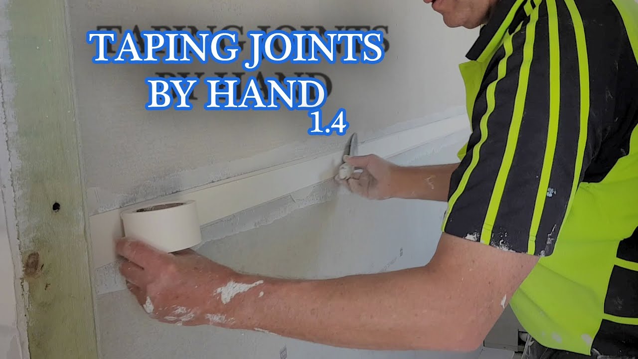 Paper Tape Joints in Bathroom Like a Pro