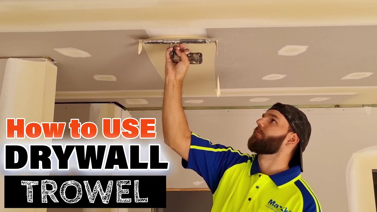 How To Skim Coat & Trowel Butt Joints (DRYWALL FINISHING) Pro Tips!