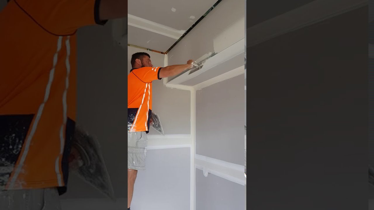 How to use a Hawk and Trowel Drywall Finishing