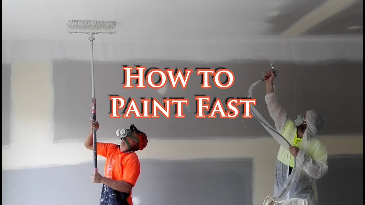 Save time painting a house with an Airless Spray Gun