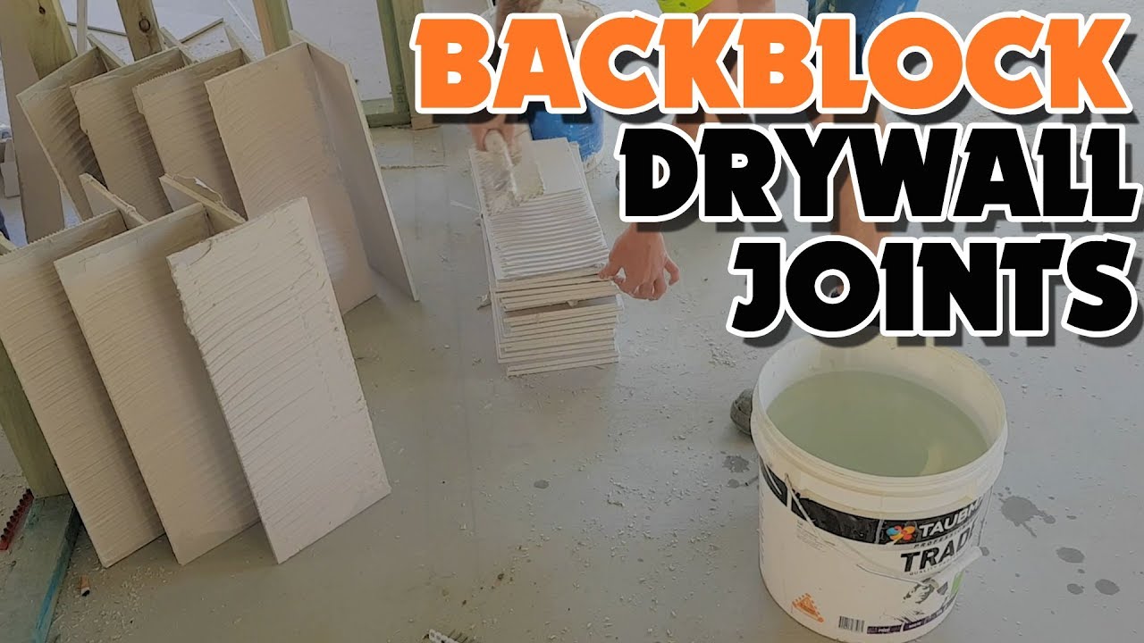 Back Blocking Drywall Plasterboard Ceilings for a better job