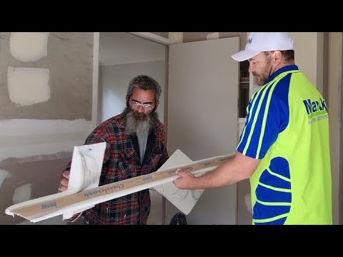 How To CORNICE A ROOM Featuring BUCKET GLOVE