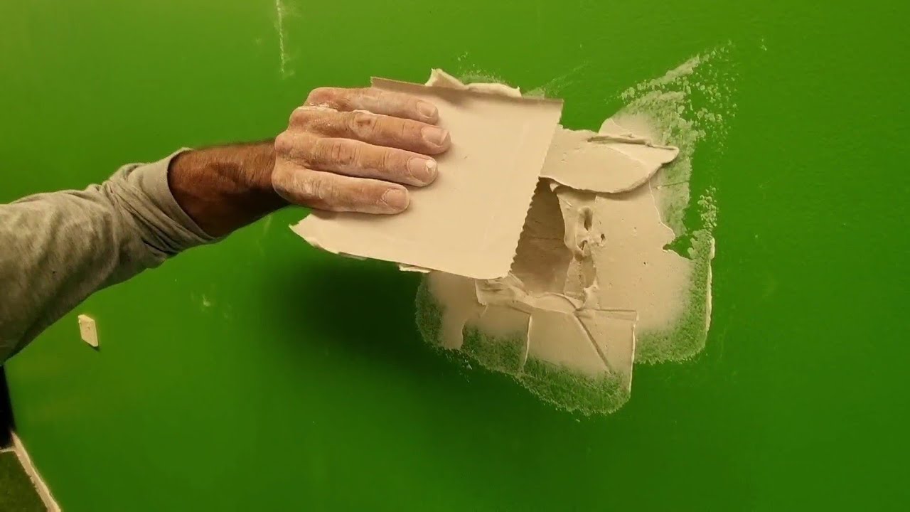 Patch Drywall Hole Without Paper Tape in 2 Minutes