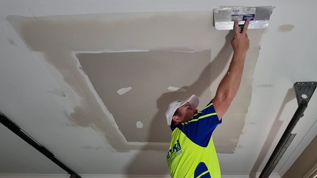 DIY DRYWALL CEILING REPAIR GUIDE – PART 3