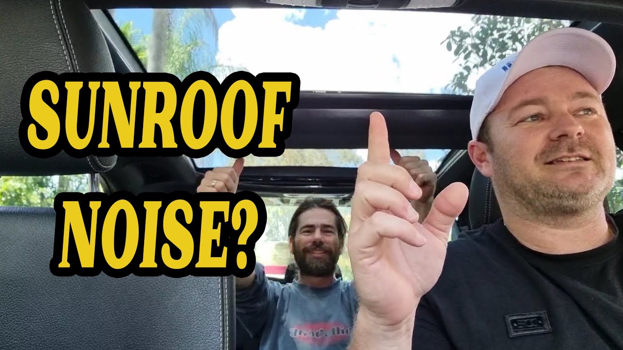 How to fix the rattle noise in your sunroof