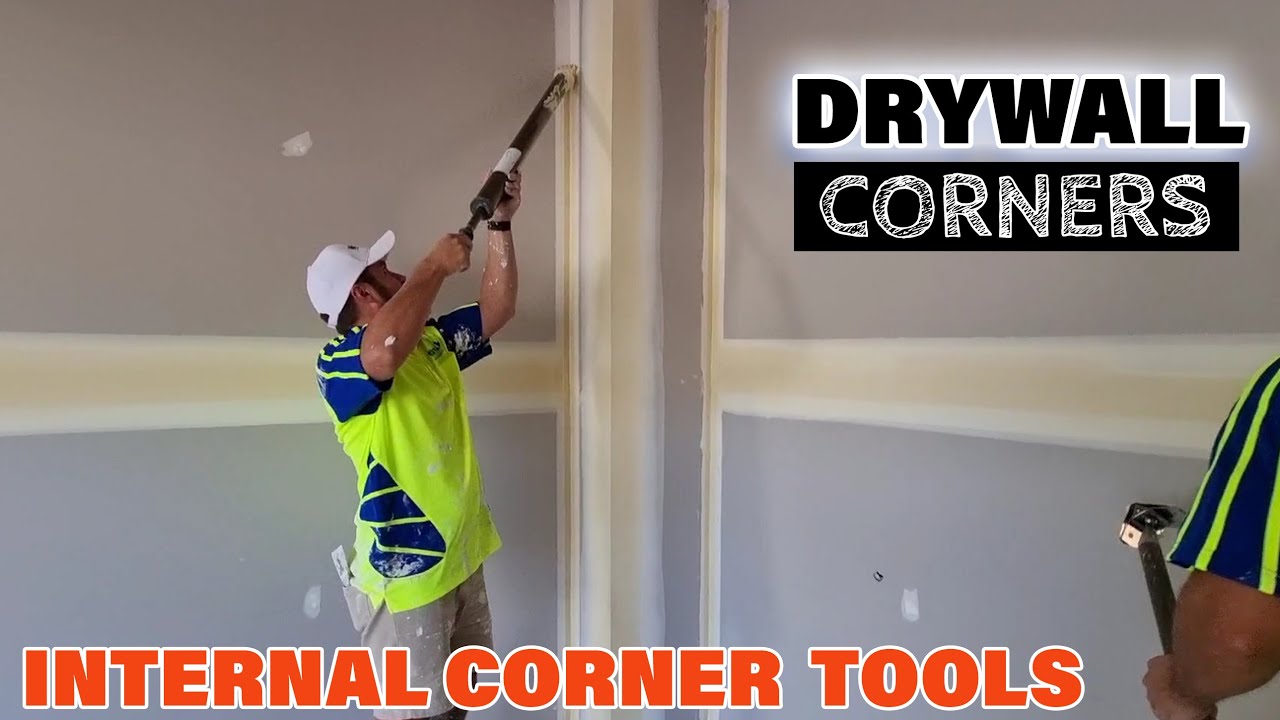 Pro Tips On Finishing Drywall Internals with Compound Tube and Corner Flusher